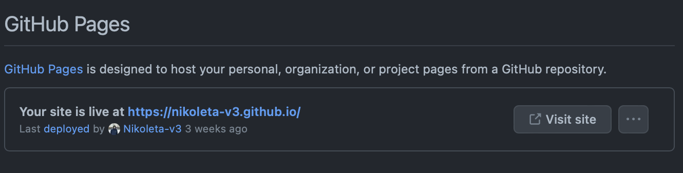 GitHub Pages